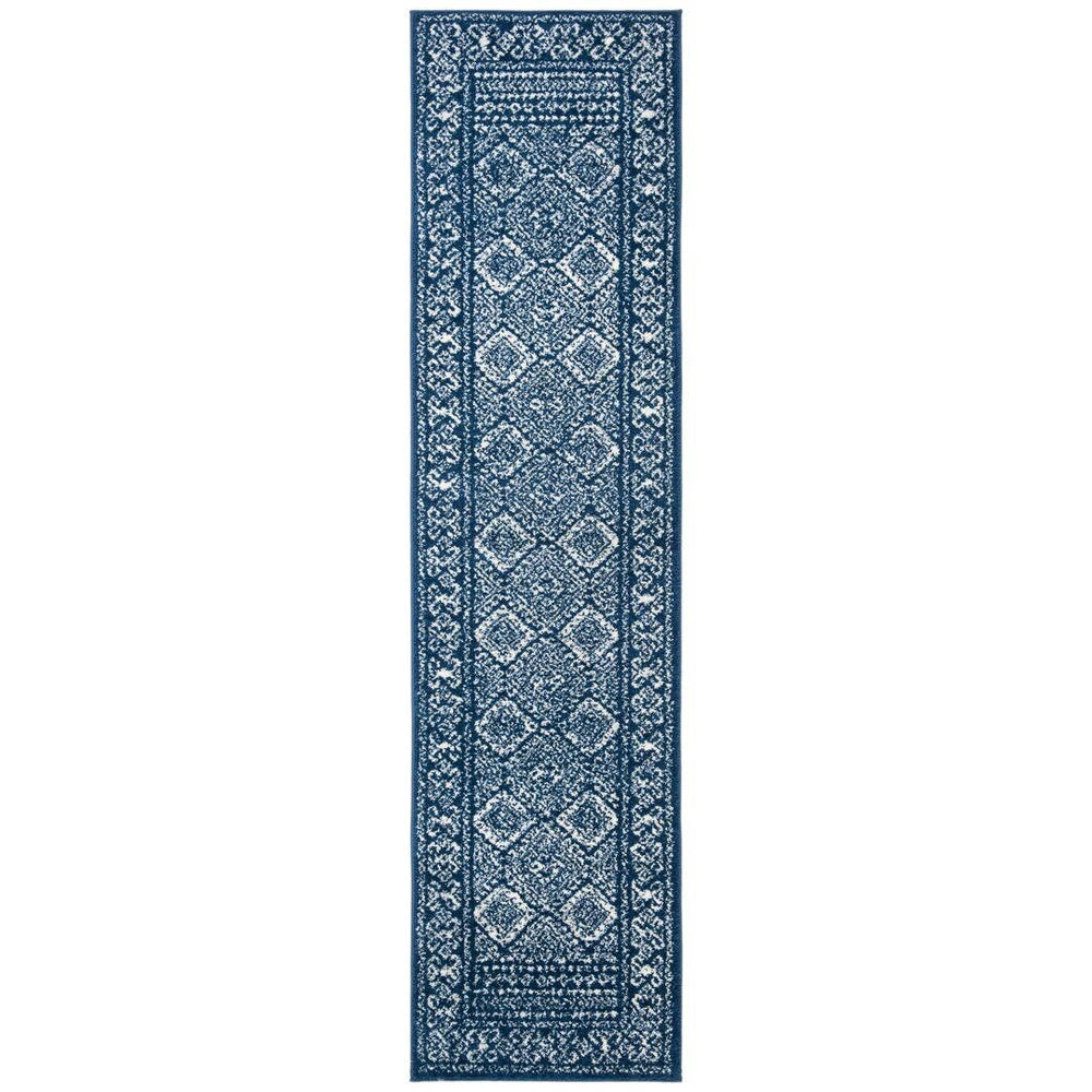 Callista Southwestern Navy/Ivory Area Rug Bungalow Rose Rug Size: Runner 2' x 17'